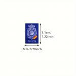 Nášivka nažehlovací Espaňa Policia 3,1 x 2 cm - modrá