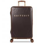 Cestovní obal na kufr Suitsuit Fab Seventies - tmavě hnědý