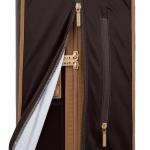 Cestovný obal na kufor Suitsuit Fab Seventies - tmavo hnedý