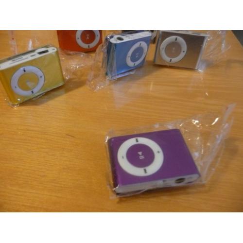 Mini MP3 prehrávač - fialový