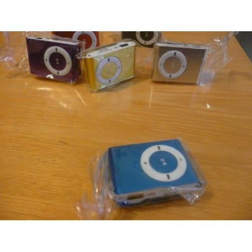 Mini MP3 prehrávač - modrý