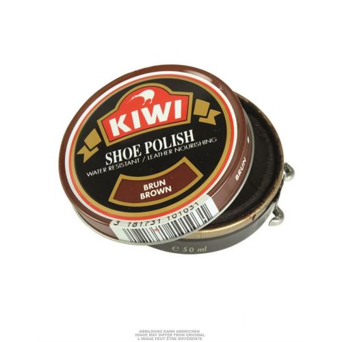 Krém na hnědé boty Kiwi 50 g