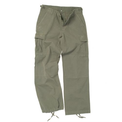 Kalhoty dámské US BDU - olivové