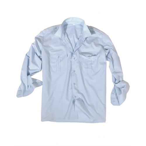 Košile Servis s dlouhým rukávem - světle modrá