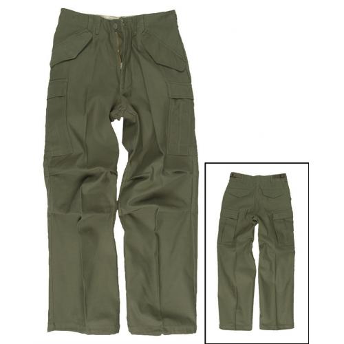 Kalhoty US M65 Teesar - olivové