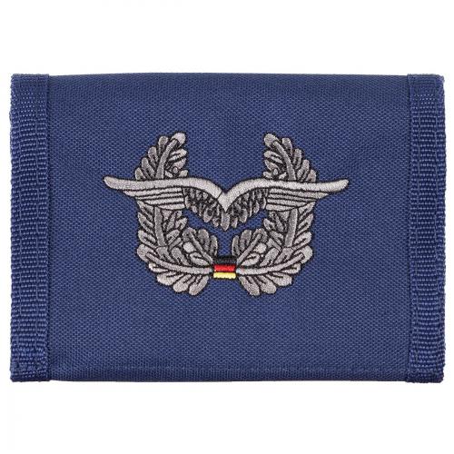 Peněženka na suchý zip Luftwaffe - modrá