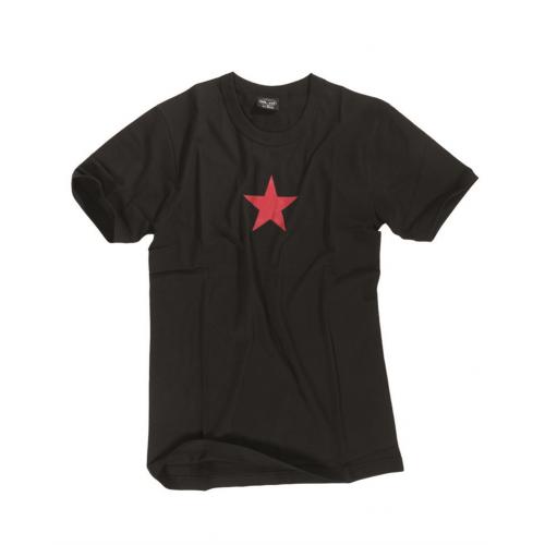 Triko Red Star - černé