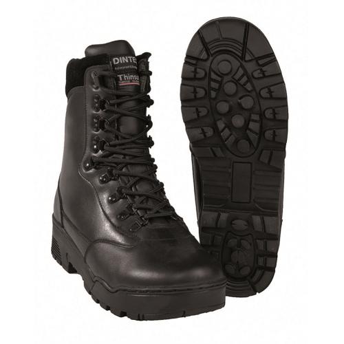 Topánky Tactical vysoké - čierne