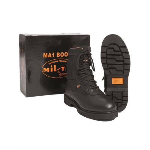 Topánky MA1 vysoké - čierne