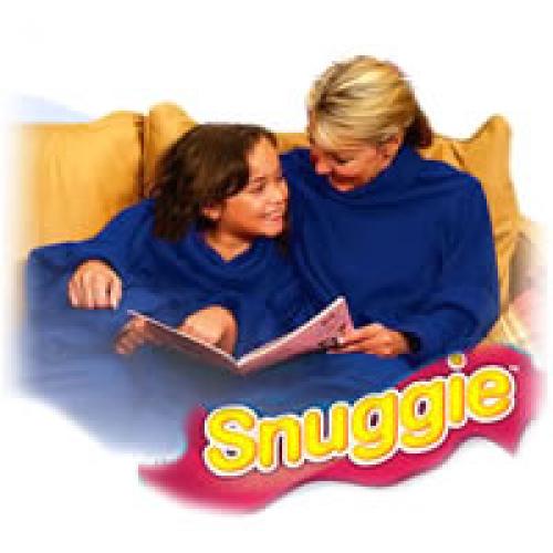 Deka s rukávy Snuggie - hnědá