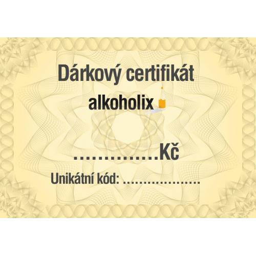 Dárkový poukaz Alkoholix.cz