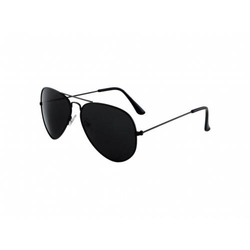 Slnečné okuliare Aviator - čierne