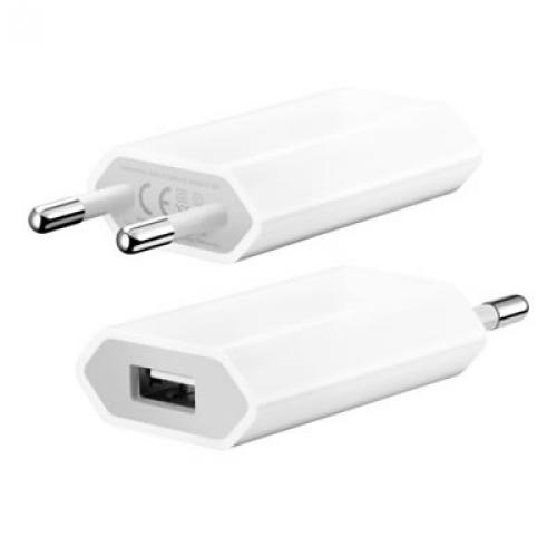 Sieťová USB nabíjačka - biela