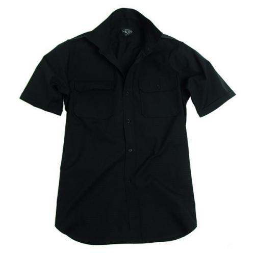 Košile Ripstop krátký rukáv - černá