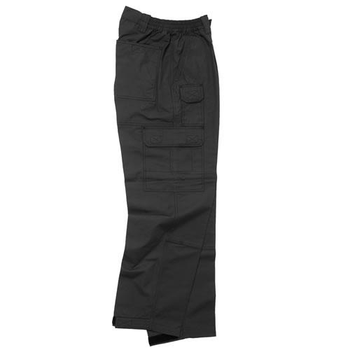 Kalhoty Mil-Tec Security se 7 kapsami - černé