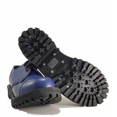 Topánky Steel 3-dierkové - modré