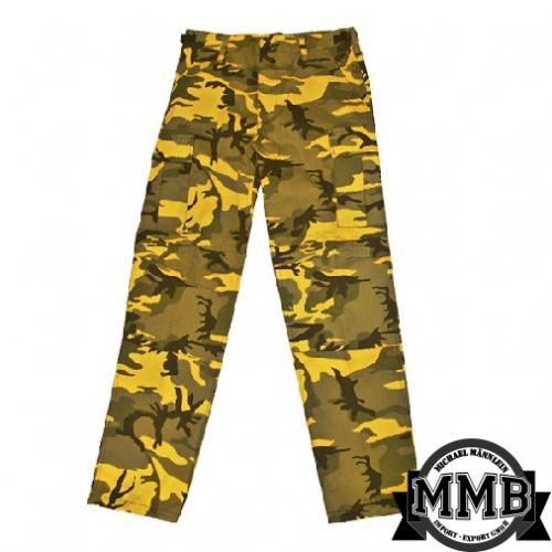 Kalhoty MMB US BDU - yellow-camo
