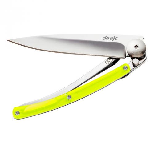 Nůž Deejo Colors 27 g - žlutý