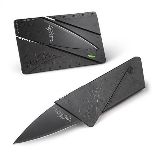 Kreditní nůž - černý