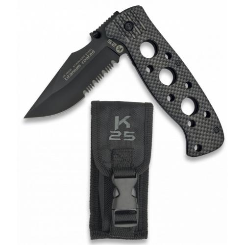 Nůž K25 Tactica - černý