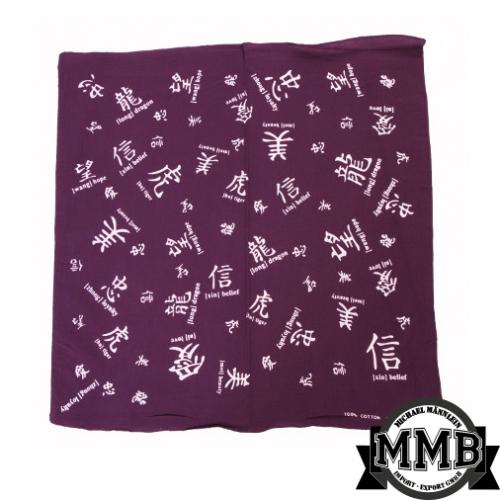 Šátek Bandana MMB China - fialový