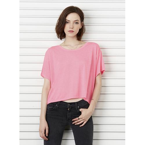 Tričko Bella Boxy Shirt - ružové