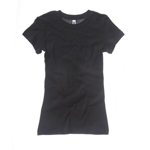 Tričko Bella Sheer Mini - černé