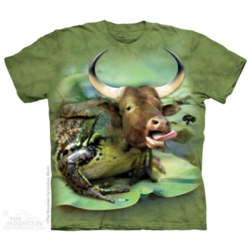 Tričko unisex The Mountain Bullfrog - zelené