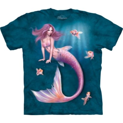 Tričko dětské The Mountain Mermaid - modré