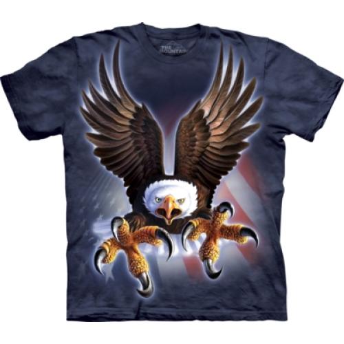 Tričko unisex The Mountain Fierce Eagle - modré