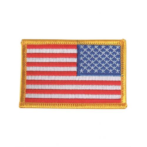 Textilní nášivka Mil-Tec vlajka USA pravá 7,5x5 cm - barevná