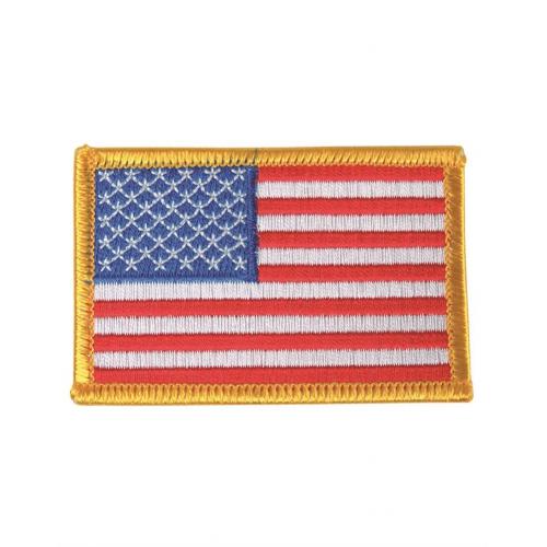 Textilná nášivka Mil-Tec vlajka USA 7,5x5 cm - farebná
