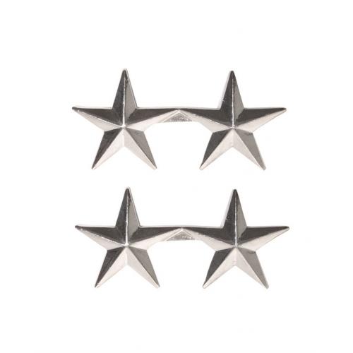 Odznak US 2 Star General - stříbrný