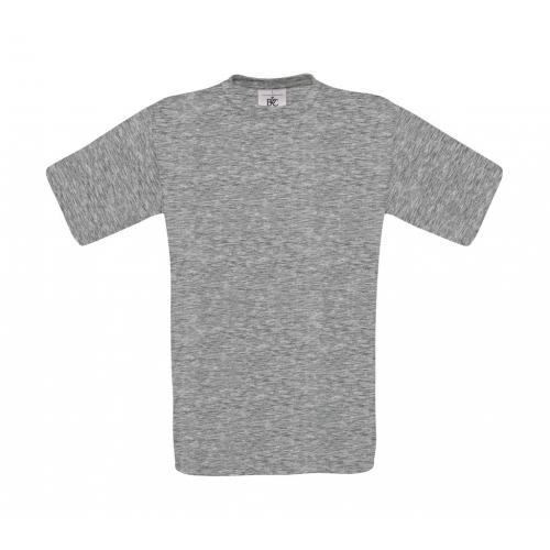 Tričko s krátkým rukávem B&C Exact Tee - šedé