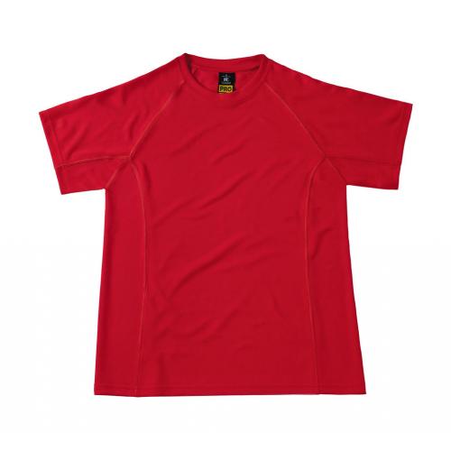 Funkční triko B&C Pro Cool Dry - červené
