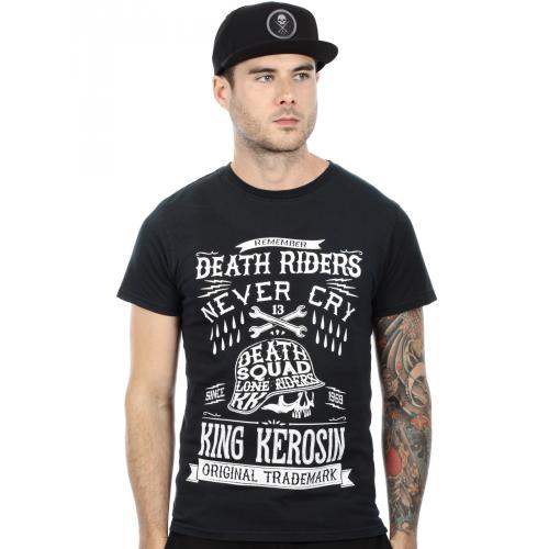 Triko King Kerosin Death Riders - čierne