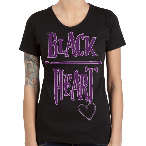 Tričko dámské Black Heart Classic Darkness - černé