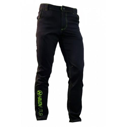 Kalhoty unisex Haven Futura - černé-zelené