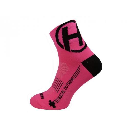 Ponožky Haven Lite Neo 2 ks - ružové-čierne