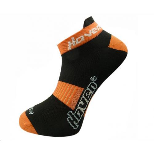 Ponožky Haven Snake 2 ks - čierne-oranžové