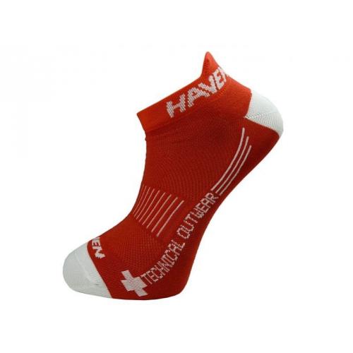 Ponožky Haven Snake Neo 2 ks - červené-bílé
