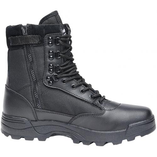 Topánky Brandit Tactical Boot Zipper - čierne