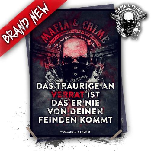 Plakát Mafia & Crime Das traurige an Verrat