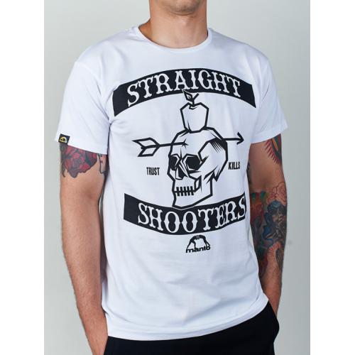 Tričko Manto Shooters - bílé