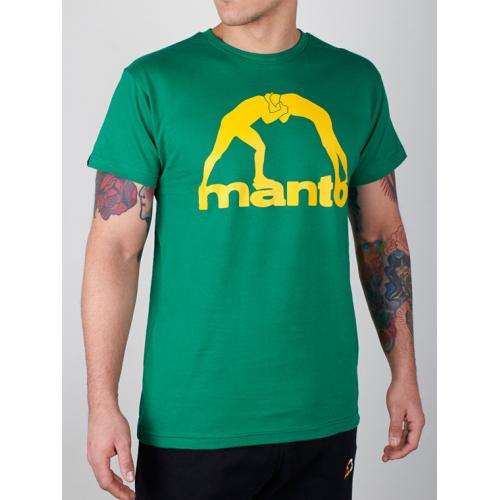 Tričko Manto Logo Vibe - zelené