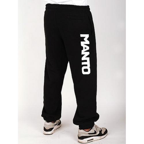 Nohavice športové Manto Classic - čierne