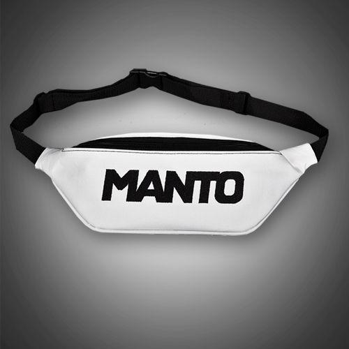 Ledvinka Manto Logo - bílá