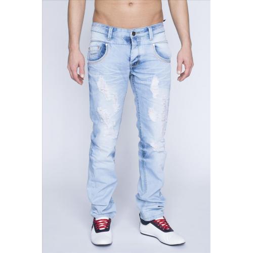 Nohavice džínsové Jeansnet 7098 - modré