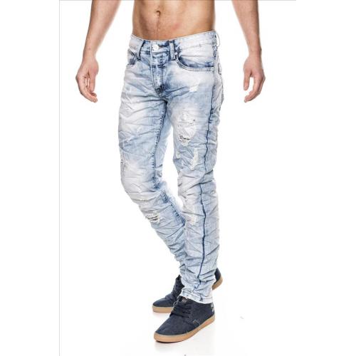 Nohavice džínsové Jeansnet 7131 - modré