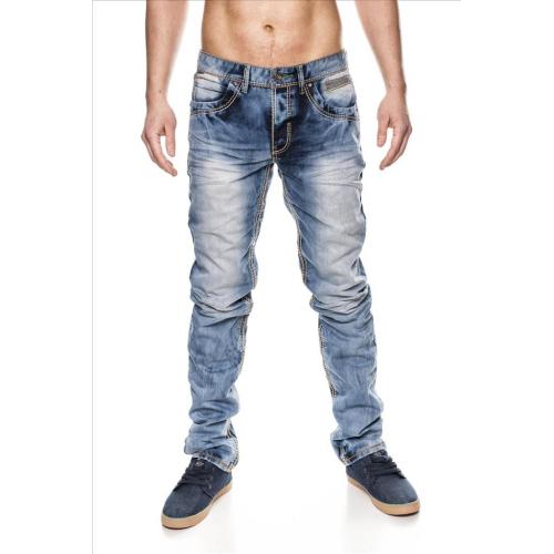 Nohavice džínsové Jeansnet 8303 - modré